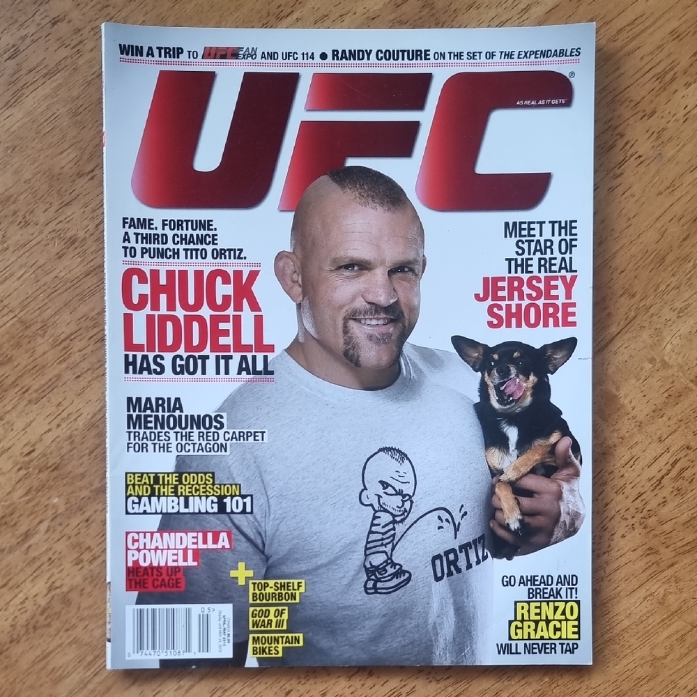 UFC Magazine Featuring Chuck Liddell April/May 2010